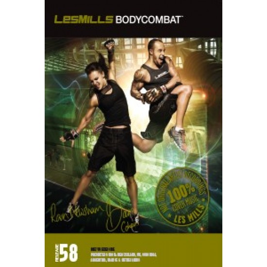 BODY COMBAT 58 VIDEO+MUSIC+NOTES BODY COMBAT 58 VIDEO+MUSIC+NOTES