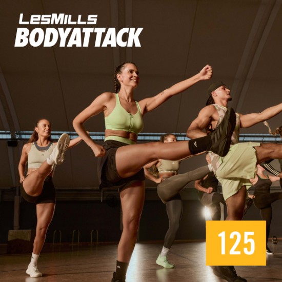 BODY ATTACK 125 VIDEO+MUSIC+NOTES BODY ATTACK 125 VIDEO+MUSIC+NOTES