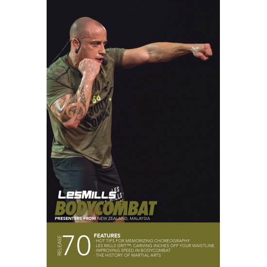 BODY COMBAT 70 VIDEO+MUSIC+NOTES BODY COMBAT 70 VIDEO+MUSIC+NOTES